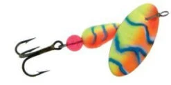 Panther Martin UV Regular In-Line Spinner, #2, 1/16 Oz, Chartreuse Orange Blue