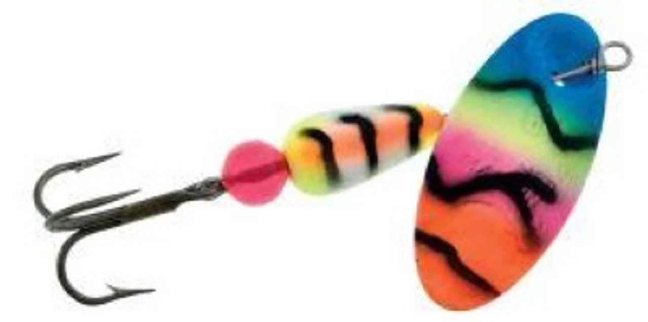 Panther Martin UV In-Line Spinner, #4, 1/8 Oz, Blue Pink Orange 3 Panther Martin UV In-Line Spinner, #4, 1/8 Oz, Blue Pink Orange