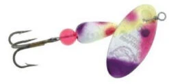 Panther Martin UV In-Line Spinner, #4, 1/8 Oz, Chartreuse Purple Pink