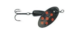 Panther Martin Classic Regular In-Line Spinner, #6, 1/4 Oz, Black Fluorescent