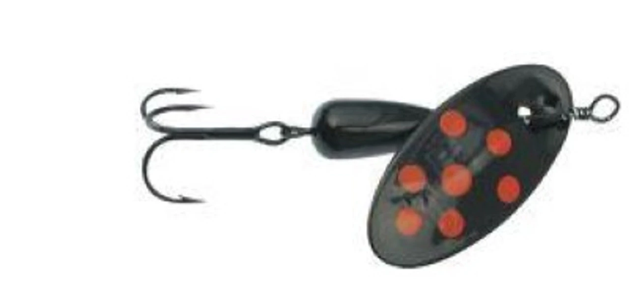 Panther Martin Classic Regular In-Line Spinner, #6, 1/4 Oz, Black Fluorescent 3 Panther Martin Classic Regular In-Line Spinner, #6, 1/4 Oz, Black Fluorescent