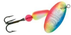 Panther Martin UV In-Line Spinner, #6, 1/4 Oz, Orange White Blue
