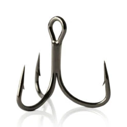 Mustad KVD Elite Triple Grip Treble 2X Short 1X Strong Hooks - Black Nickel - TG76NP