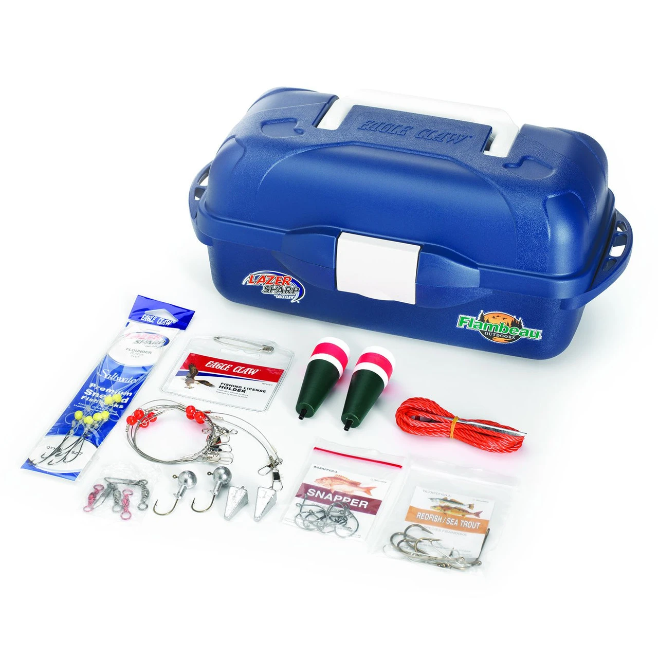 EC Lazer Saltwater Go Fish Tackle Box Kit 3 EC Lazer Saltwater Go Fish Tackle Box Kit